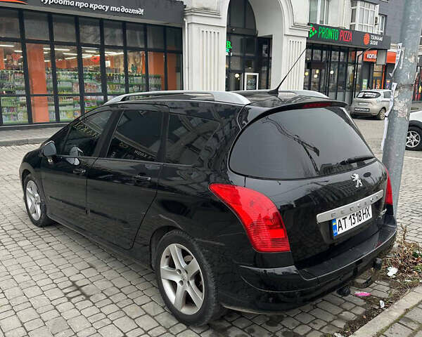 Черный Пежо 308, объемом двигателя 1.6 л и пробегом 300 тыс. км за 4599 $, фото 2 на Automoto.ua