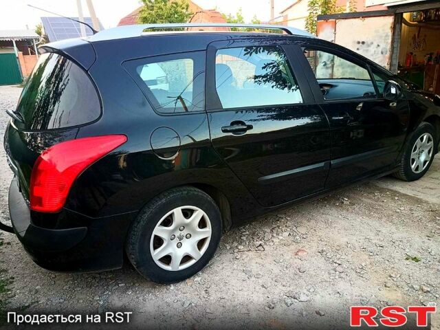 Черный Пежо 308, объемом двигателя 1.6 л и пробегом 250 тыс. км за 4950 $, фото 3 на Automoto.ua