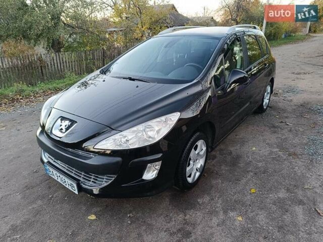 Чорний Пежо 308, об'ємом двигуна 1.6 л та пробігом 190 тис. км за 4800 $, фото 2 на Automoto.ua