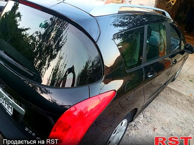 Черный Пежо 308, объемом двигателя 1.6 л и пробегом 250 тыс. км за 4950 $, фото 4 на Automoto.ua