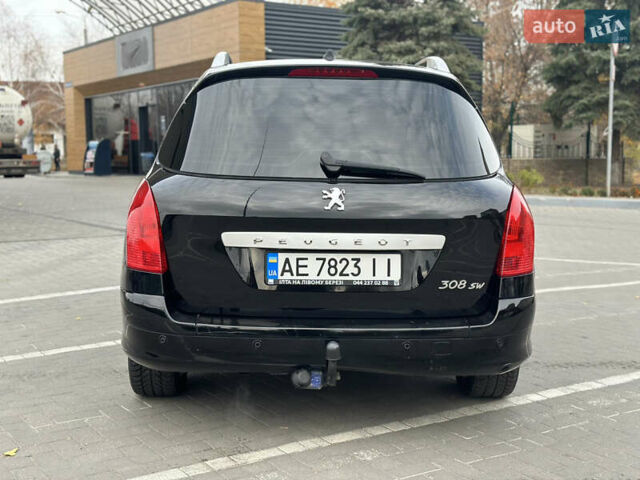 Чорний Пежо 308, об'ємом двигуна 1.6 л та пробігом 103 тис. км за 4999 $, фото 6 на Automoto.ua
