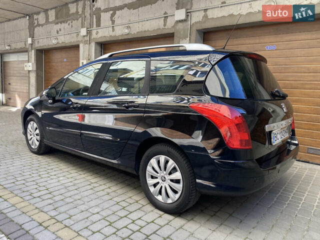 Чорний Пежо 308, об'ємом двигуна 1.6 л та пробігом 264 тис. км за 5250 $, фото 7 на Automoto.ua