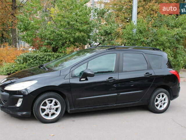 Чорний Пежо 308, об'ємом двигуна 1.4 л та пробігом 265 тис. км за 4299 $, фото 1 на Automoto.ua