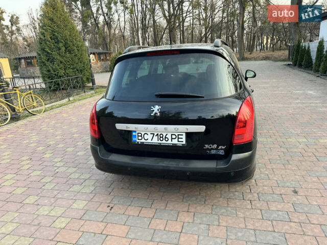 Черный Пежо 308, объемом двигателя 1.6 л и пробегом 283 тыс. км за 4700 $, фото 4 на Automoto.ua