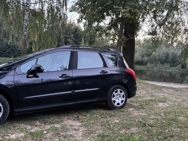 Черный Пежо 308, объемом двигателя 1.6 л и пробегом 243 тыс. км за 5000 $, фото 9 на Automoto.ua