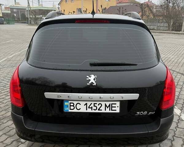 Чорний Пежо 308, об'ємом двигуна 1.6 л та пробігом 237 тис. км за 5900 $, фото 9 на Automoto.ua