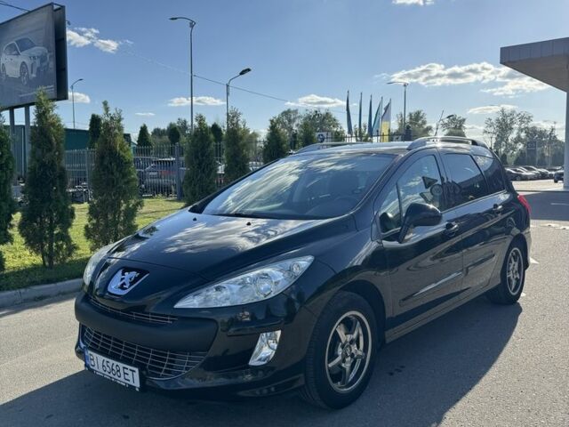 Чорний Пежо 308, об'ємом двигуна 1.6 л та пробігом 159 тис. км за 5200 $, фото 4 на Automoto.ua