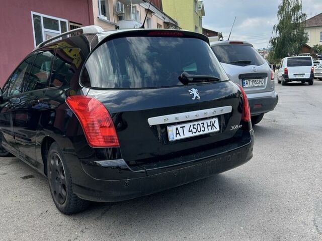 Черный Пежо 308, объемом двигателя 1.6 л и пробегом 210 тыс. км за 5200 $, фото 2 на Automoto.ua