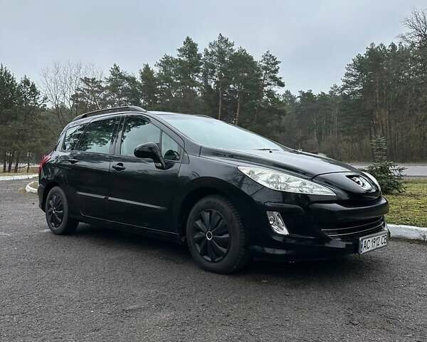 Черный Пежо 308, объемом двигателя 1.56 л и пробегом 212 тыс. км за 5300 $, фото 10 на Automoto.ua