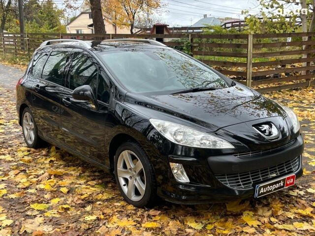 Черный Пежо 308, объемом двигателя 1.6 л и пробегом 220 тыс. км за 6390 $, фото 2 на Automoto.ua