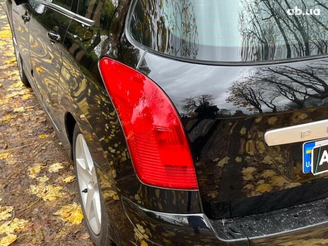 Черный Пежо 308, объемом двигателя 1.6 л и пробегом 220 тыс. км за 6390 $, фото 10 на Automoto.ua