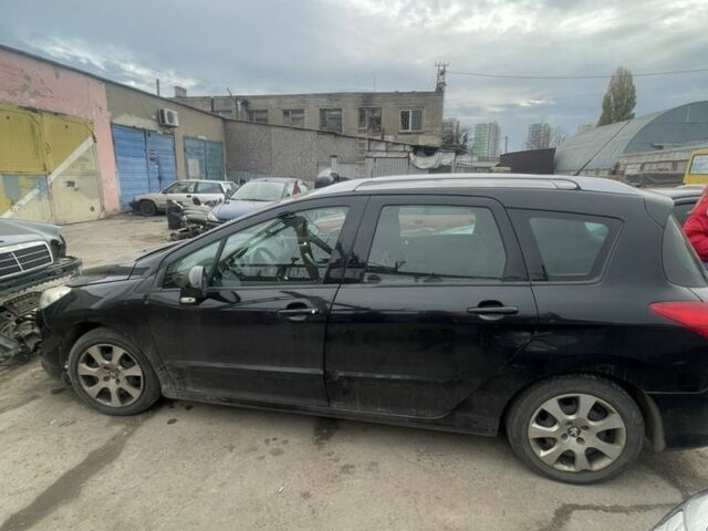 Черный Пежо 308, объемом двигателя 1.6 л и пробегом 260 тыс. км за 3600 $, фото 2 на Automoto.ua