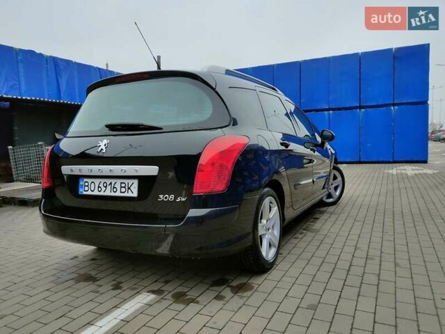 Черный Пежо 308, объемом двигателя 1.6 л и пробегом 220 тыс. км за 5750 $, фото 7 на Automoto.ua
