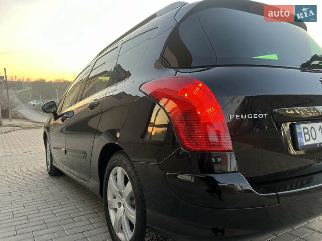Чорний Пежо 308, об'ємом двигуна 1.6 л та пробігом 270 тис. км за 6199 $, фото 11 на Automoto.ua