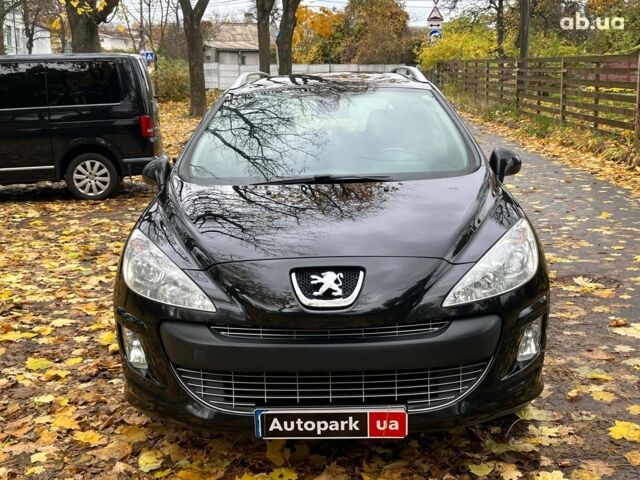 Черный Пежо 308, объемом двигателя 1.6 л и пробегом 220 тыс. км за 6390 $, фото 1 на Automoto.ua