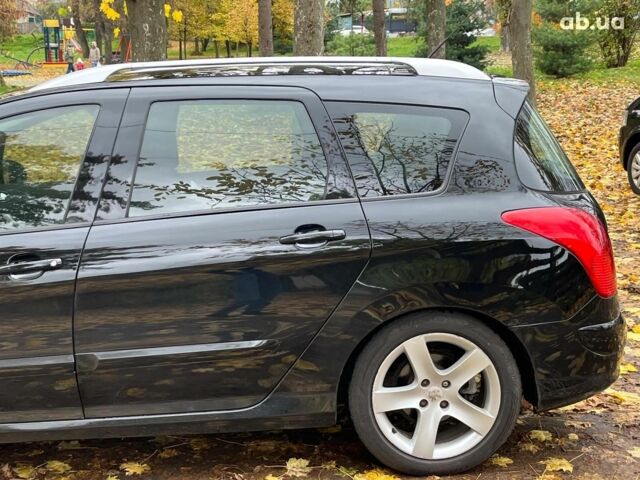 Черный Пежо 308, объемом двигателя 1.6 л и пробегом 220 тыс. км за 6390 $, фото 7 на Automoto.ua