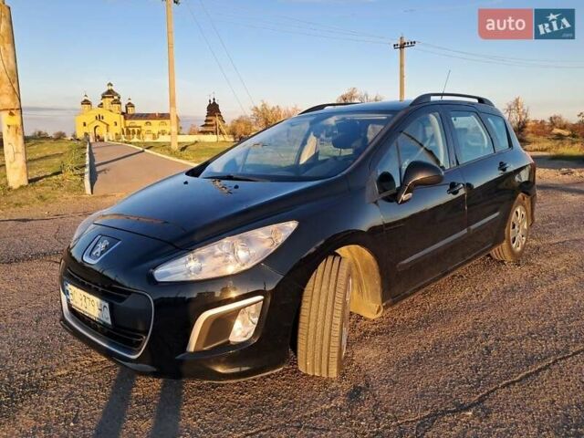 Черный Пежо 308, объемом двигателя 1.6 л и пробегом 220 тыс. км за 5700 $, фото 2 на Automoto.ua