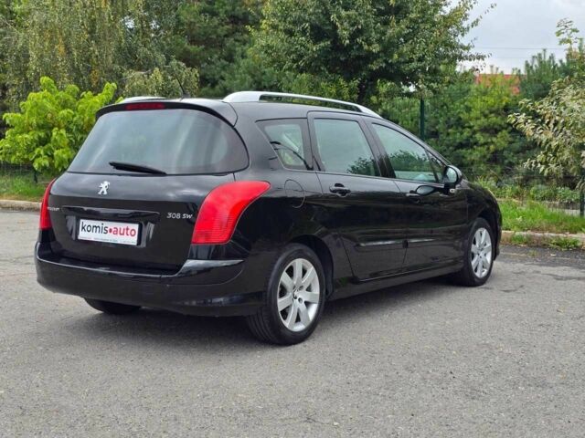 Черный Пежо 308, объемом двигателя 1.6 л и пробегом 161 тыс. км за 6499 $, фото 13 на Automoto.ua