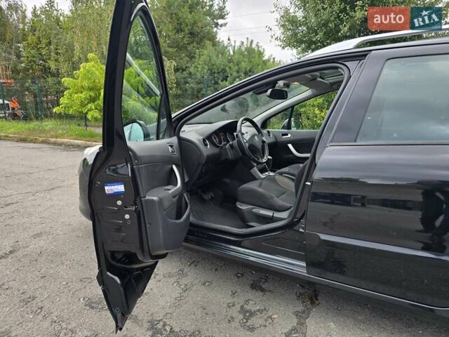 Черный Пежо 308, объемом двигателя 1.6 л и пробегом 161 тыс. км за 6499 $, фото 16 на Automoto.ua