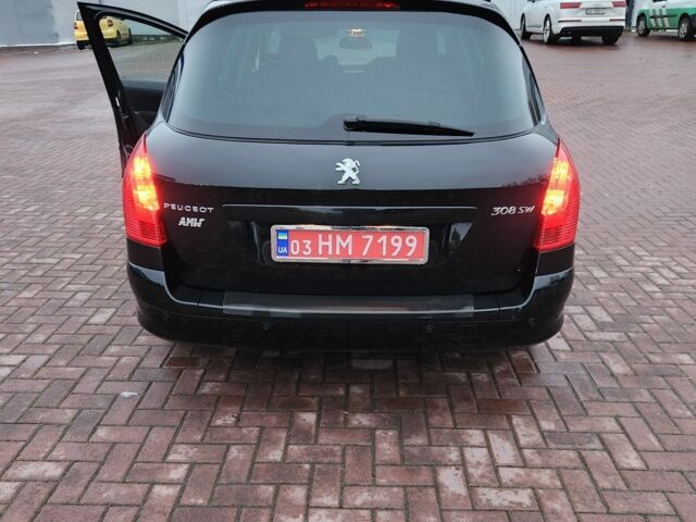 Черный Пежо 308, объемом двигателя 1.6 л и пробегом 173 тыс. км за 5600 $, фото 18 на Automoto.ua