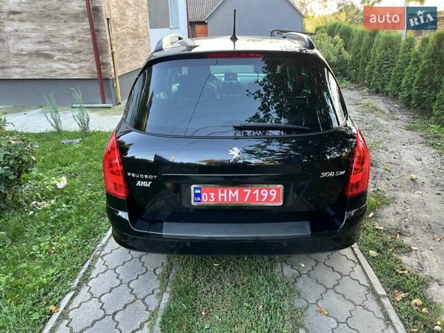 Чорний Пежо 308, об'ємом двигуна 1.6 л та пробігом 172 тис. км за 6200 $, фото 62 на Automoto.ua