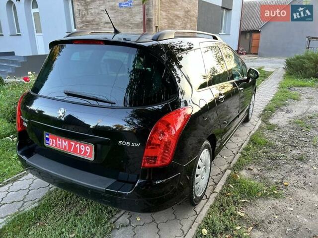Чорний Пежо 308, об'ємом двигуна 1.6 л та пробігом 172 тис. км за 6200 $, фото 21 на Automoto.ua