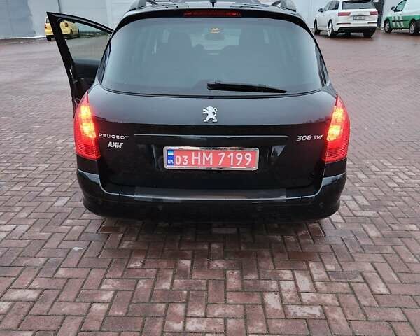 Черный Пежо 308, объемом двигателя 1.6 л и пробегом 173 тыс. км за 5600 $, фото 24 на Automoto.ua