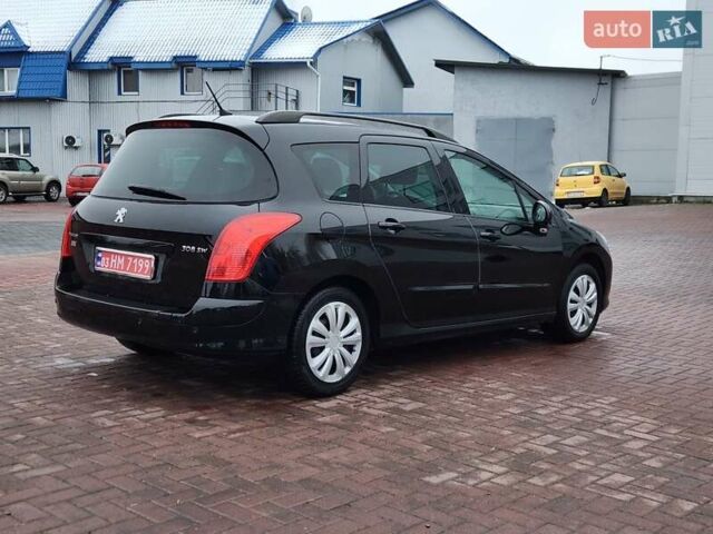 Черный Пежо 308, объемом двигателя 1.6 л и пробегом 173 тыс. км за 5600 $, фото 4 на Automoto.ua