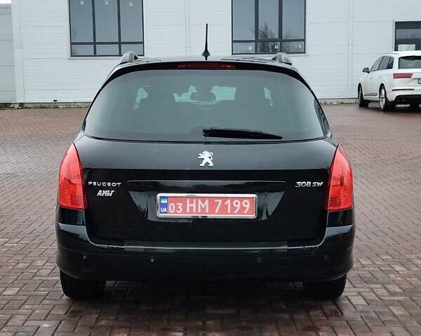 Черный Пежо 308, объемом двигателя 1.6 л и пробегом 173 тыс. км за 5600 $, фото 3 на Automoto.ua