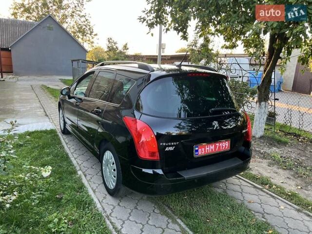 Черный Пежо 308, объемом двигателя 1.6 л и пробегом 173 тыс. км за 5150 $, фото 18 на Automoto.ua