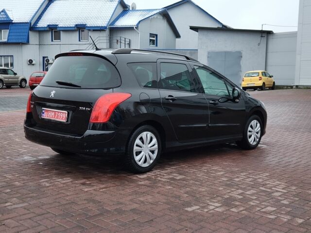 Черный Пежо 308, объемом двигателя 1.6 л и пробегом 173 тыс. км за 5600 $, фото 3 на Automoto.ua