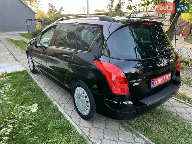 Черный Пежо 308, объемом двигателя 1.6 л и пробегом 173 тыс. км за 5150 $, фото 17 на Automoto.ua