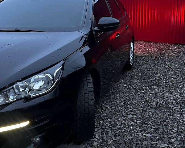 Черный Пежо 308, объемом двигателя 1.6 л и пробегом 315 тыс. км за 7700 $, фото 1 на Automoto.ua