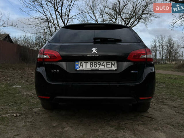 Чорний Пежо 308, об'ємом двигуна 2 л та пробігом 257 тис. км за 11199 $, фото 3 на Automoto.ua