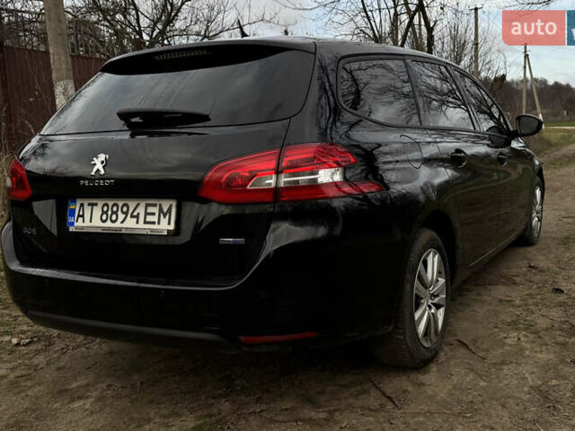 Чорний Пежо 308, об'ємом двигуна 2 л та пробігом 257 тис. км за 11199 $, фото 5 на Automoto.ua