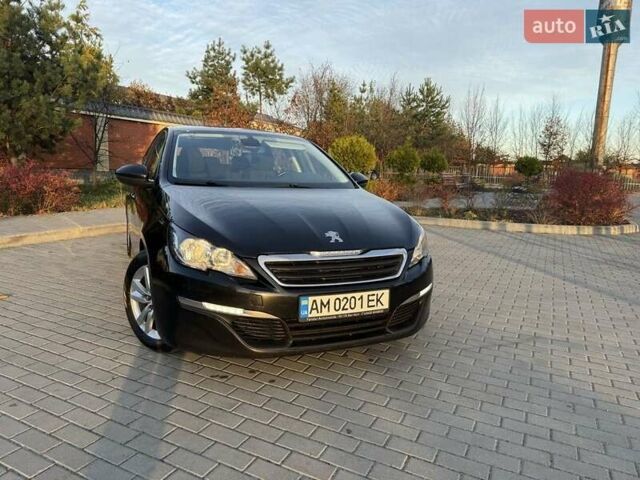 Чорний Пежо 308, об'ємом двигуна 1.56 л та пробігом 286 тис. км за 9500 $, фото 17 на Automoto.ua