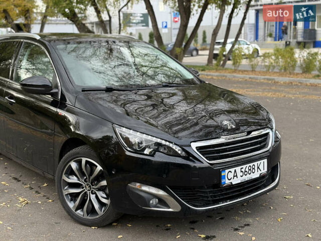 Черный Пежо 308, объемом двигателя 2 л и пробегом 211 тыс. км за 11999 $, фото 12 на Automoto.ua
