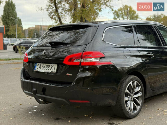 Черный Пежо 308, объемом двигателя 2 л и пробегом 211 тыс. км за 11999 $, фото 15 на Automoto.ua