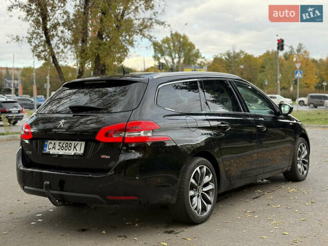 Черный Пежо 308, объемом двигателя 2 л и пробегом 211 тыс. км за 11999 $, фото 14 на Automoto.ua