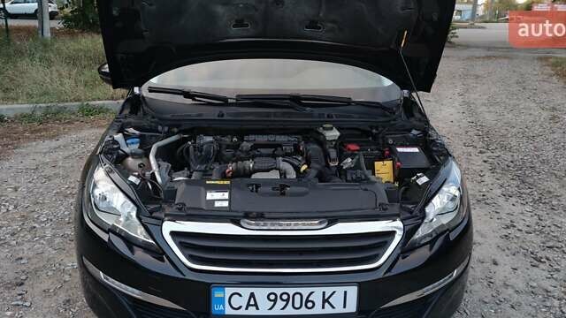 Черный Пежо 308, объемом двигателя 1.56 л и пробегом 260 тыс. км за 7800 $, фото 10 на Automoto.ua