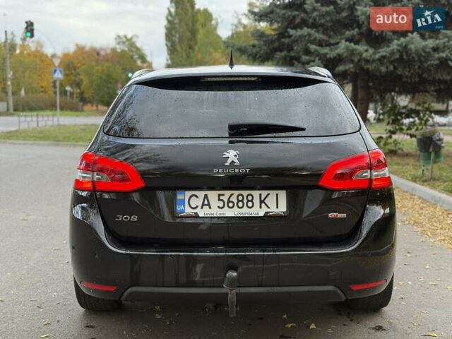 Черный Пежо 308, объемом двигателя 2 л и пробегом 211 тыс. км за 11999 $, фото 13 на Automoto.ua