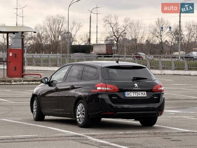 Черный Пежо 308, объемом двигателя 1.6 л и пробегом 296 тыс. км за 7800 $, фото 3 на Automoto.ua