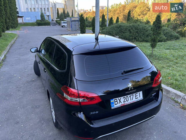 Черный Пежо 308, объемом двигателя 1.6 л и пробегом 293 тыс. км за 7350 $, фото 8 на Automoto.ua