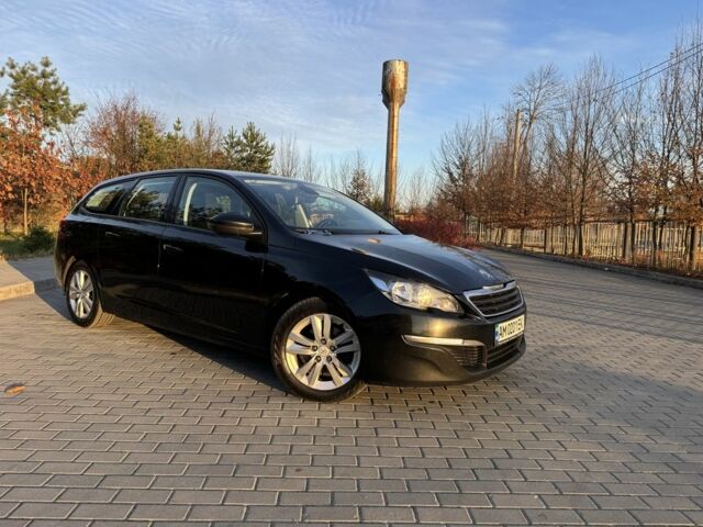 Черный Пежо 308, объемом двигателя 1.56 л и пробегом 286 тыс. км за 9500 $, фото 2 на Automoto.ua