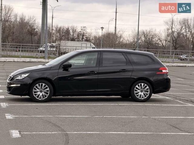 Черный Пежо 308, объемом двигателя 1.6 л и пробегом 296 тыс. км за 7800 $, фото 1 на Automoto.ua