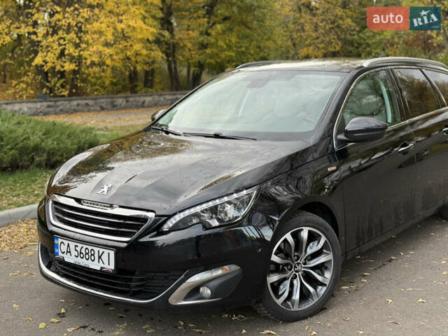 Черный Пежо 308, объемом двигателя 2 л и пробегом 209 тыс. км за 12950 $, фото 4 на Automoto.ua