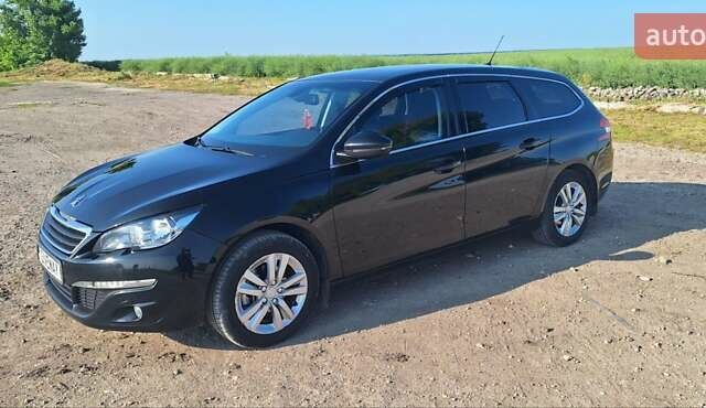 Чорний Пежо 308, об'ємом двигуна 1.56 л та пробігом 238 тис. км за 9200 $, фото 1 на Automoto.ua