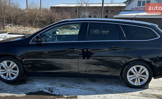Чорний Пежо 308, об'ємом двигуна 1.56 л та пробігом 232 тис. км за 10200 $, фото 7 на Automoto.ua