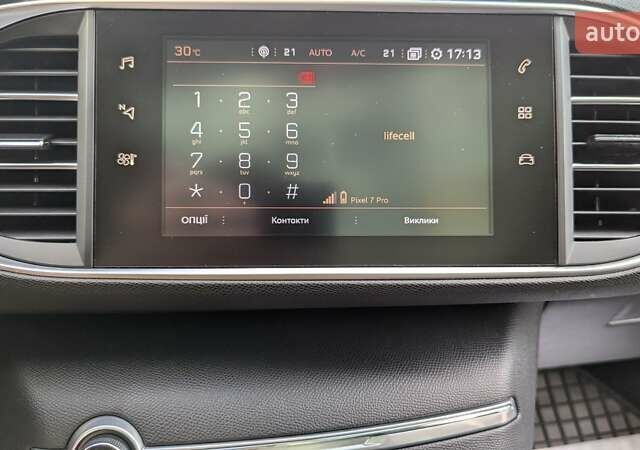 Черный Пежо 308, объемом двигателя 1.56 л и пробегом 230 тыс. км за 10200 $, фото 30 на Automoto.ua