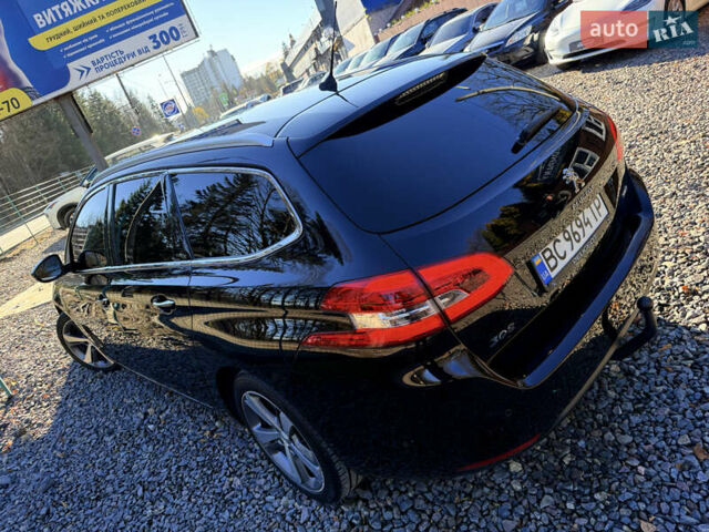 Черный Пежо 308, объемом двигателя 1.56 л и пробегом 200 тыс. км за 10999 $, фото 22 на Automoto.ua